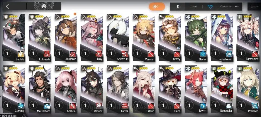 Arknights Accounts High-End Lvl 32 |88 OP + 5 Skin|1 Limited + 5 B6 (Silverash Alter P1), Pramanix Alter, Ray |Terminal 6