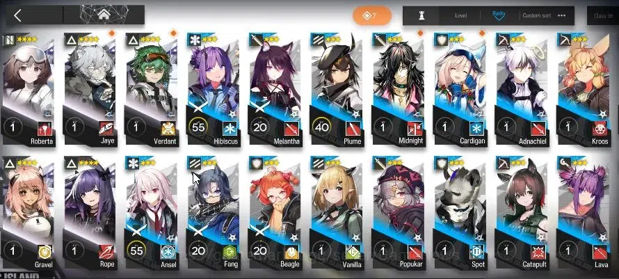 Arknights Accounts High-End Lvl 32 |88 OP + 5 Skin|1 Limited + 5 B6 (Silverash Alter P1), Pramanix Alter, Ray |Terminal 7