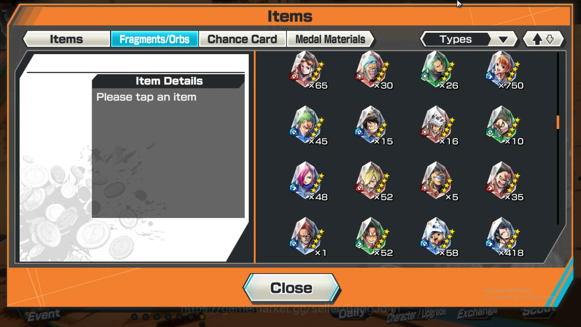 One Piece Bounty Rush Accounts Global | 4 EX | 3 MAX | Rank 25 | Kaido, Zephyr, K image 16