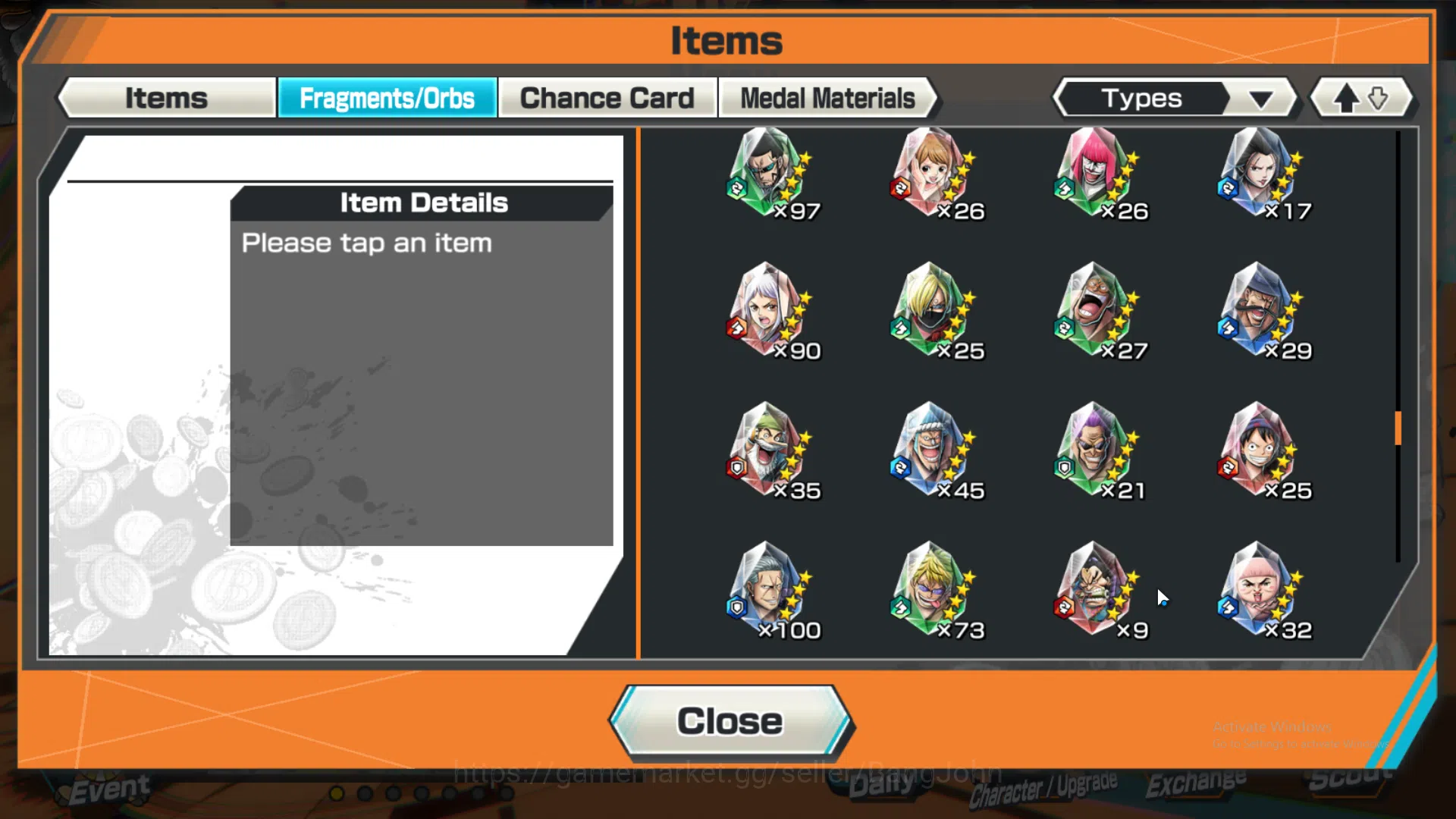 One Piece Bounty Rush Accounts Global | 4 EX | 3 MAX | Rank 25 | Kaido, Zephyr, K image 18