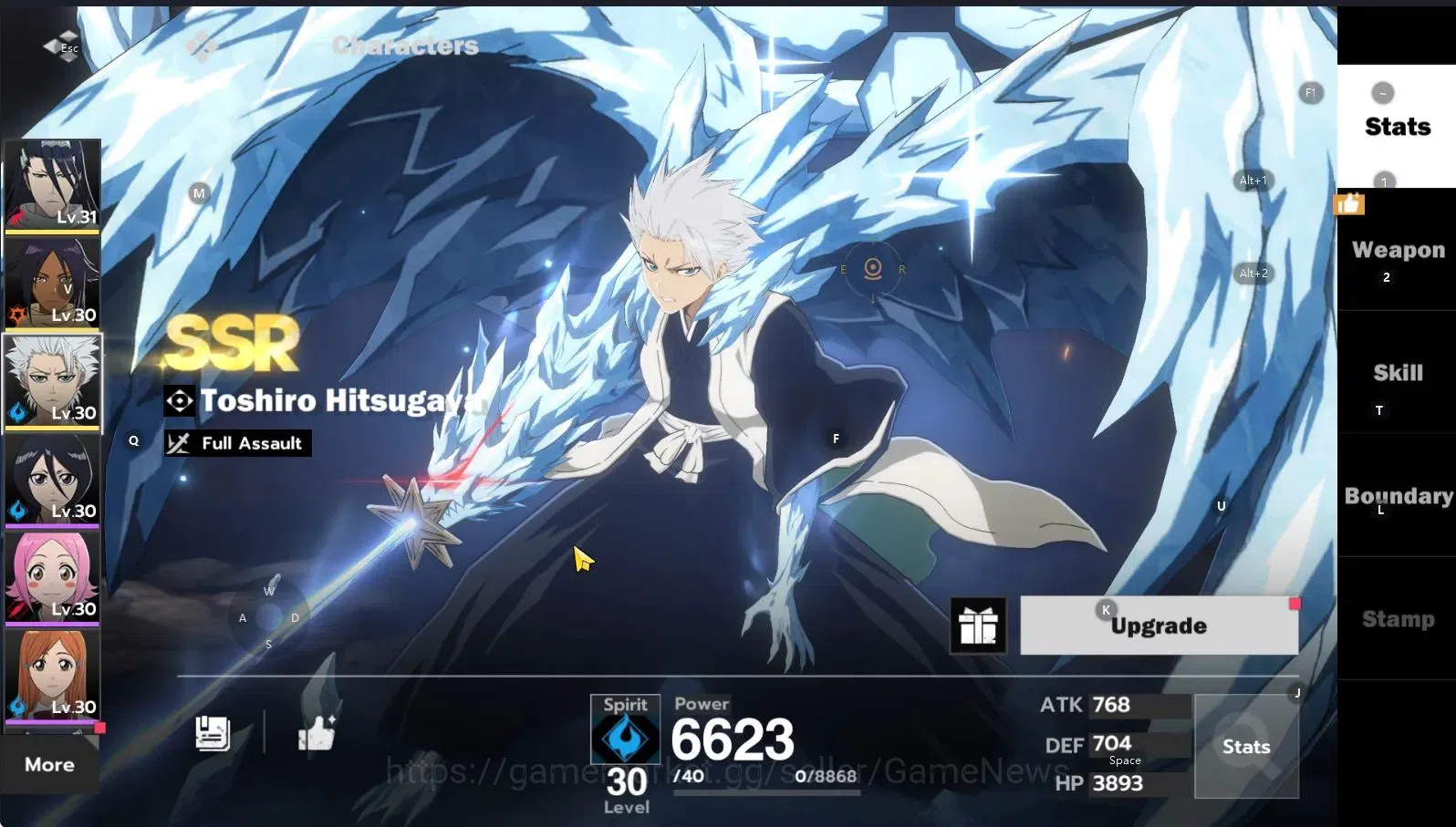BLEACH: Soul Resonance Accounts Nuverse SEA|LV 21, 3 SSR (Toshiro Hitsugaya+Stamp, image 8