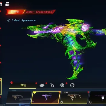 Blood Strike Accounts Collab Skin Asia|Eternal Vector-Shadowdrake+1 Ultra Zero-BloodStrain|4 legendary