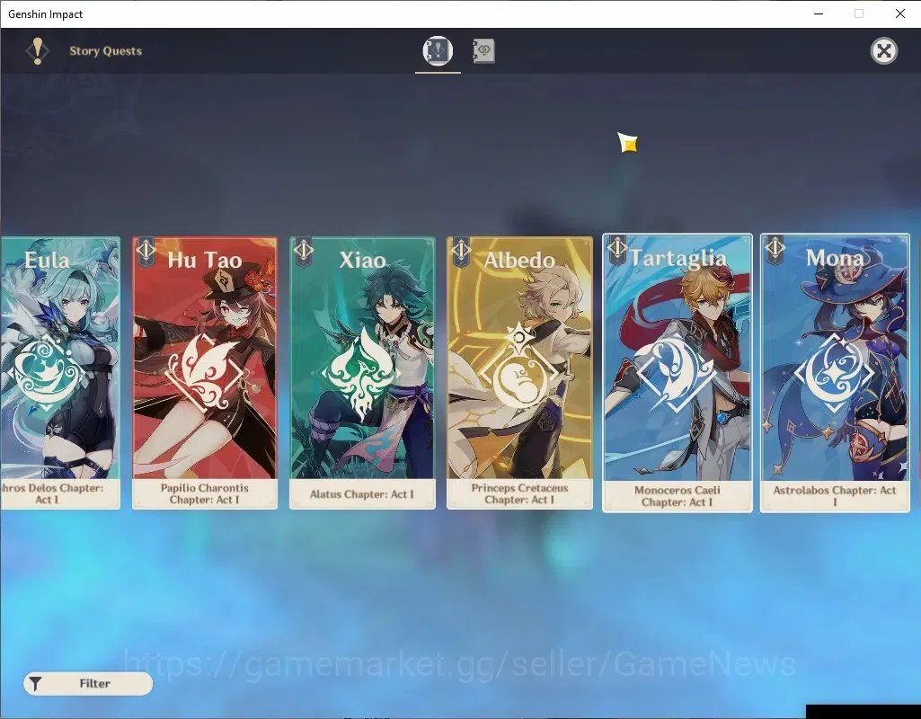Genshin Impact Accounts Asia|AR56|30(*5Char)+17(*5Weapon)|FlinsC1,Eula,Yel image 16