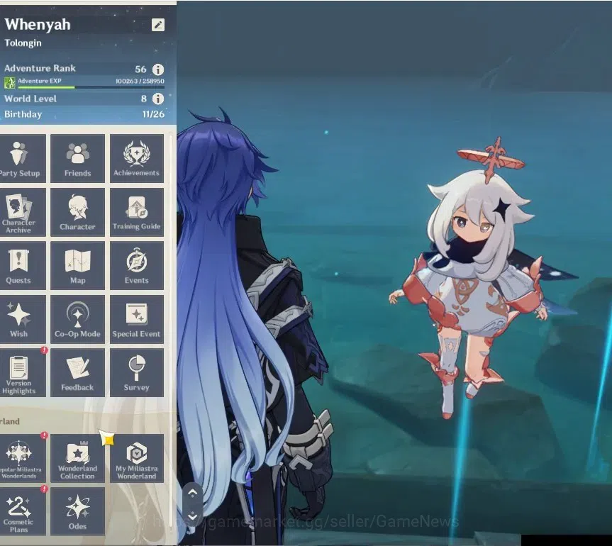 Genshin Impact Accounts Asia|AR56|30(*5Char)+17(*5Weapon)|FlinsC1,Eula,Yel image 2