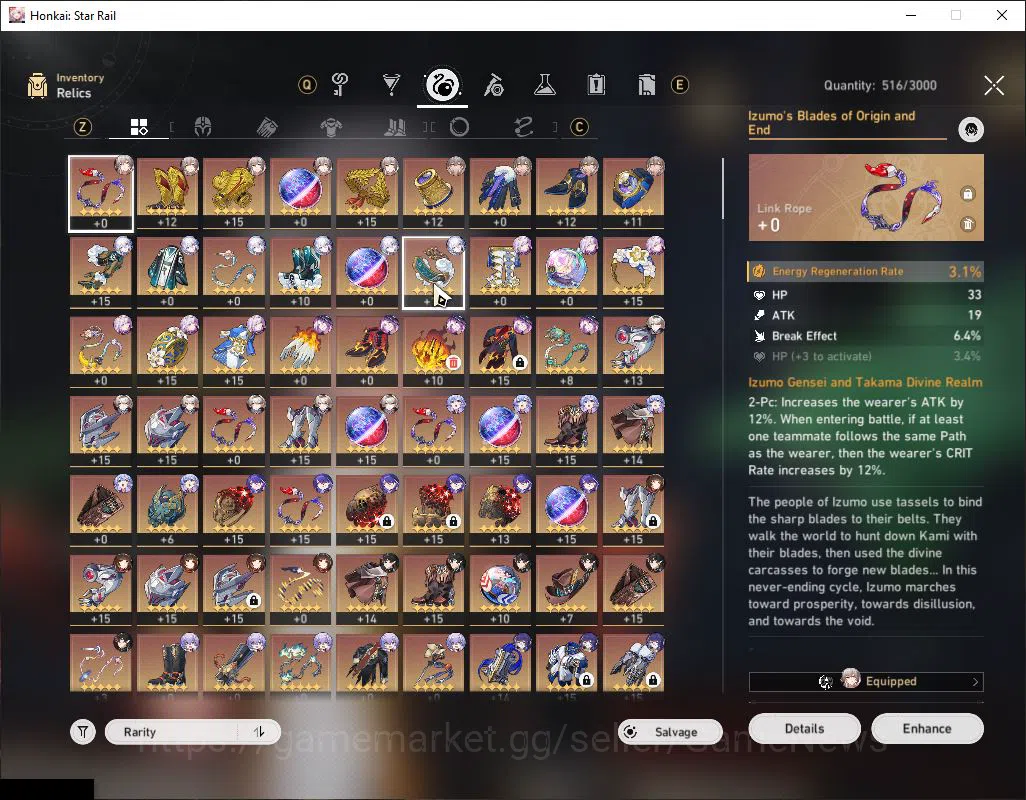 Honkai Star Rail Accounts Asia|TL 65|Free GI Prem Team Arlecchino|15 Limited image 7