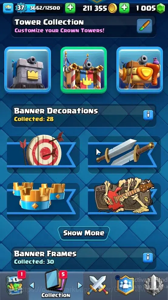 Clash Royale Accounts Lv 37|Trophy 8000|KTL 12|Card 121|8 EVO 4 Champ 21 image 17