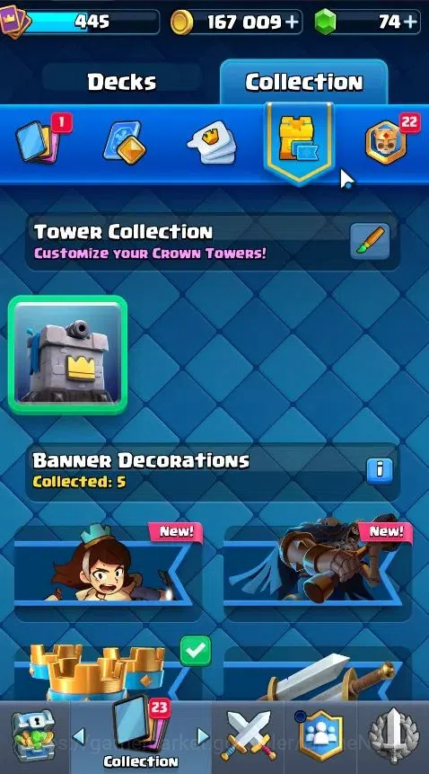 Clash Royale Accounts Lv 445|Trophy 3286|KTL 9|Card 55/121|1 Hero,6 EVO  image 14
