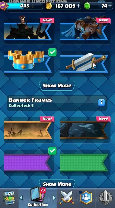 Clash Royale Accounts Lv 445|Trophy 3286|KTL 9|Card 55/121|1 Hero,6 EVO  image 15