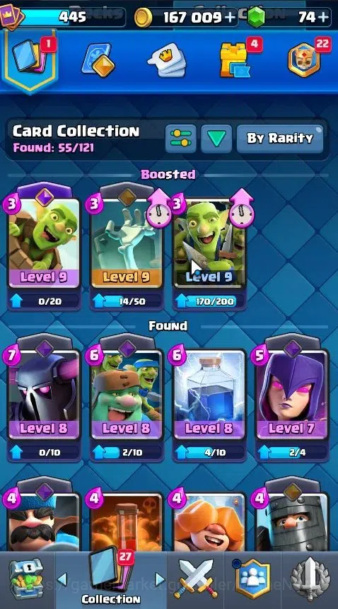 Clash Royale Accounts Lv 445|Trophy 3286|KTL 9|Card 55/121|1 Hero,6 EVO  image 8