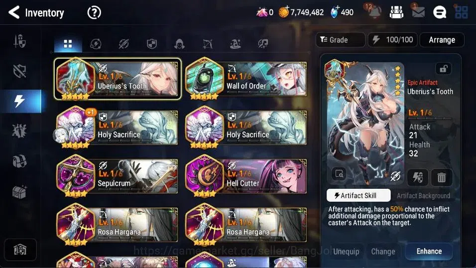 Epic Seven Accounts Global | Starter|2ML(Belian,Witch of the Mere Tene image 11