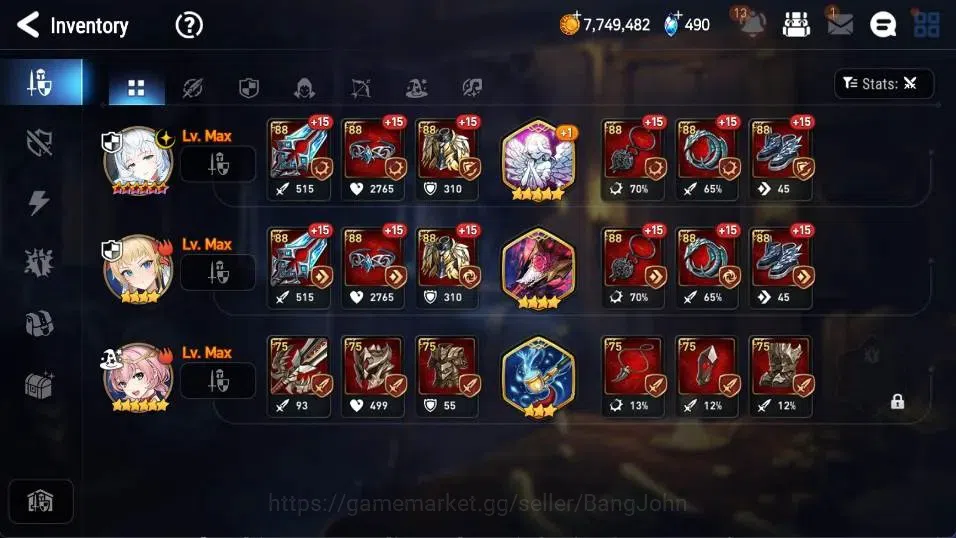Epic Seven Accounts Global | Starter|2ML(Belian,Witch of the Mere Tene image 9