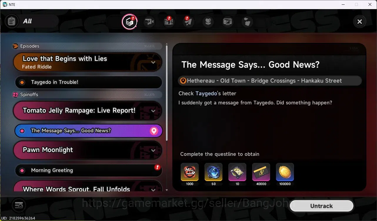 Neverness to Everness Accounts NA | Hunter Lv 10 | 2 S-Class (Lacrimosa, Jiuyuan) image 14