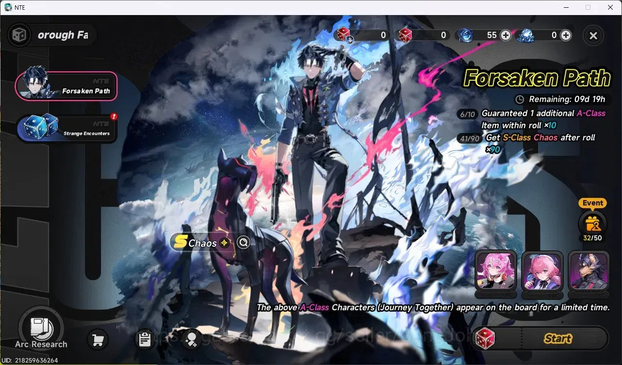 Neverness to Everness Accounts NA | Hunter Lv 10 | 2 S-Class (Lacrimosa, Jiuyuan) image 3