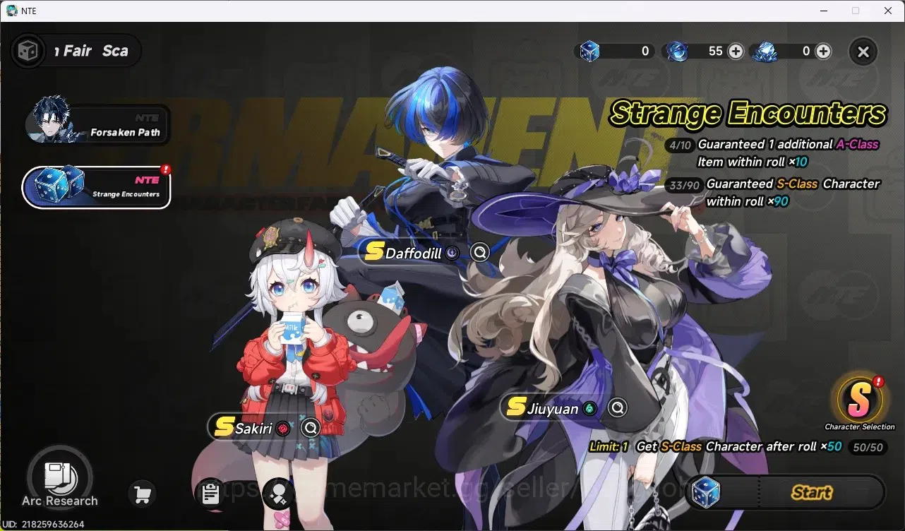 Neverness to Everness Accounts NA | Hunter Lv 10 | 2 S-Class (Lacrimosa, Jiuyuan) image 4