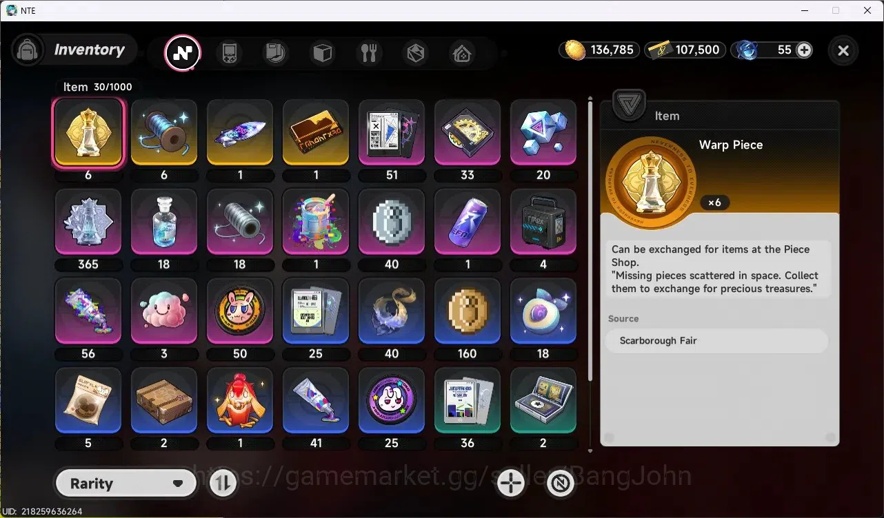 Neverness to Everness Accounts NA | Hunter Lv 10 | 2 S-Class (Lacrimosa, Jiuyuan) image 7