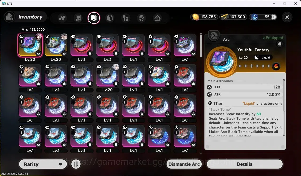 Neverness to Everness Accounts NA | Hunter Lv 10 | 2 S-Class (Lacrimosa, Jiuyuan) image 9
