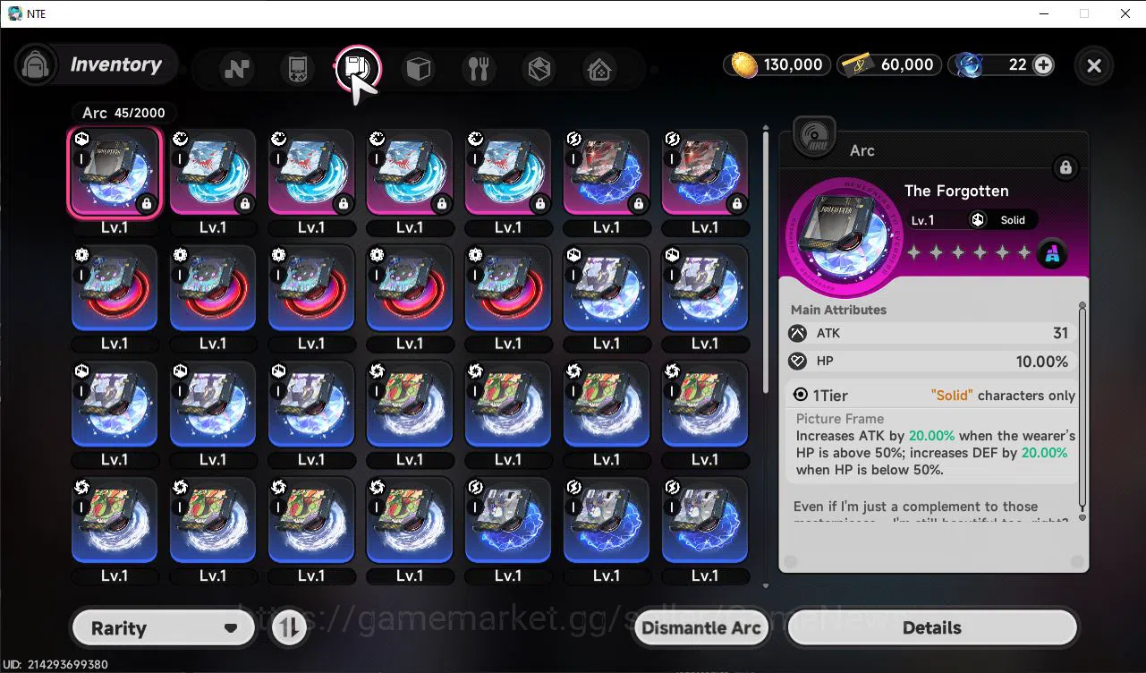 Neverness to Everness Accounts GLOBAL EU|HL 3| 1 SSR Limited Nanally & 6 SR [Aure image 6