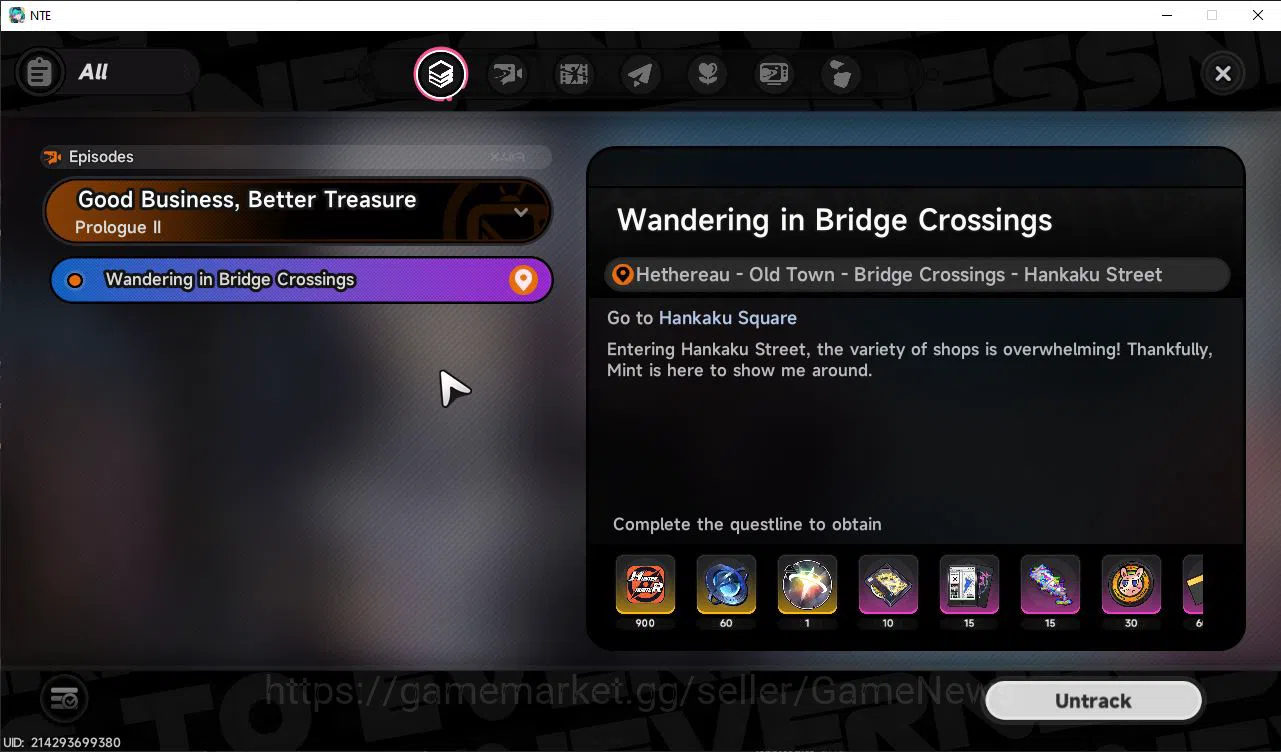Neverness to Everness Accounts GLOBAL EU|HL 3| 1 SSR Limited Nanally & 6 SR [Aure image 8