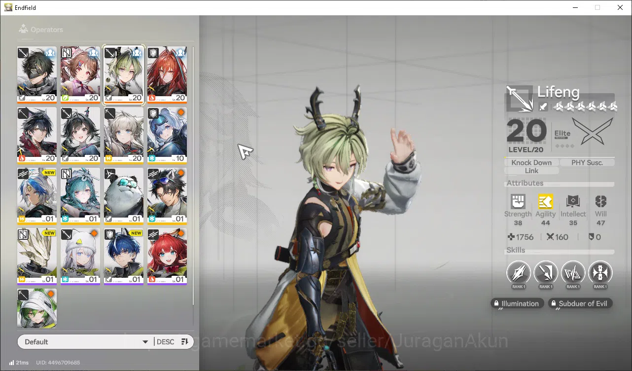 Arknights: Endfield Accounts Asia|Lv11| 3 Meta SSR (Ardelia + Lifeng + Ember) + image 2