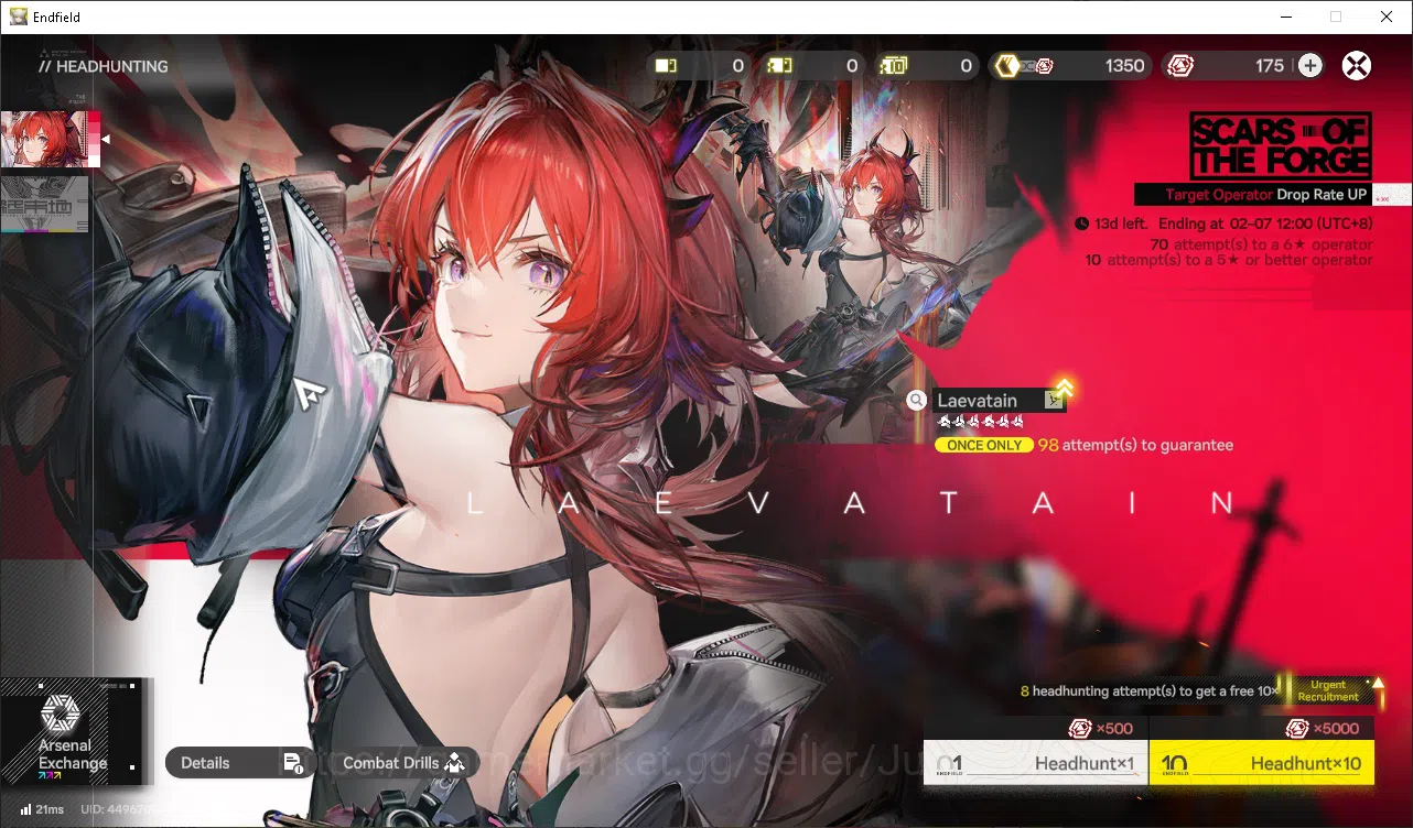 Arknights: Endfield Accounts Asia|Lv11| 3 Meta SSR (Ardelia + Lifeng + Ember) + image 4
