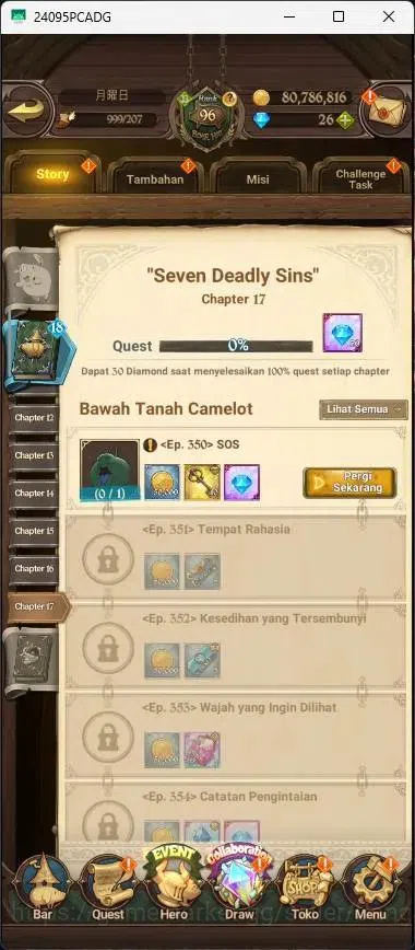 The Seven Deadly Sins: Grand Cross Accounts Endgame ASIA | 4.04M CC |5 LR|6 UR|LR Mesis 1/6|UR Menor 3/6,DKM 1/6|Collab 3