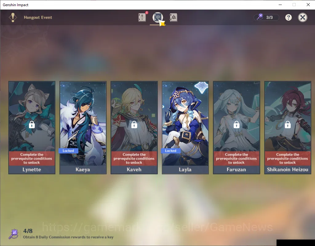 Genshin Impact Accounts ASIA|AR 55|4 Limited+4(*5Weapon)|(HuTaoC2,Nahida)+ image 4