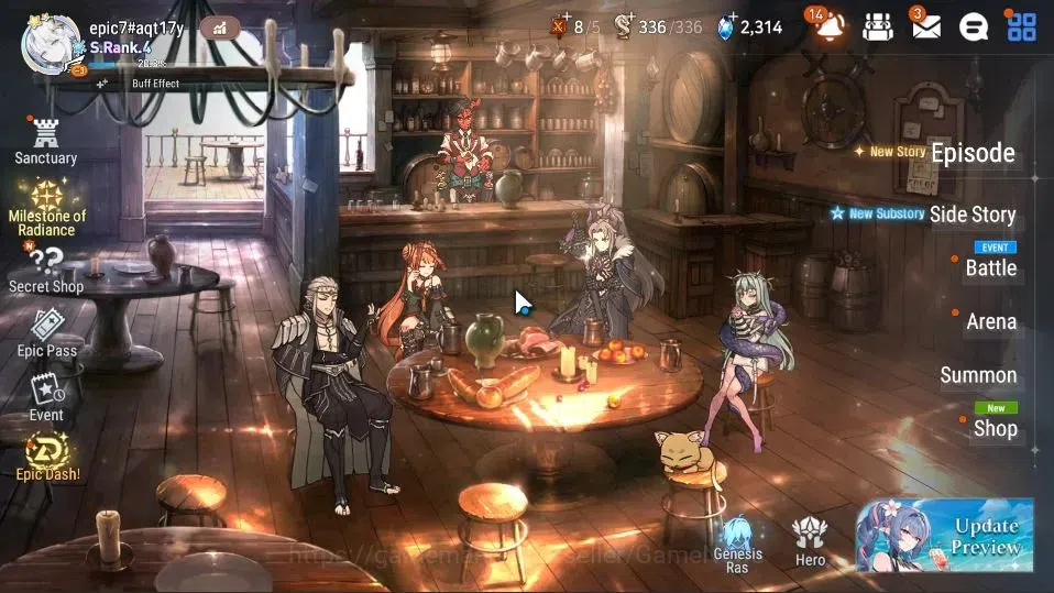 Epic Seven Accounts GLOBAL UnVerif|New Era|16 ML(Salome,LC Bellona,AB image 1
