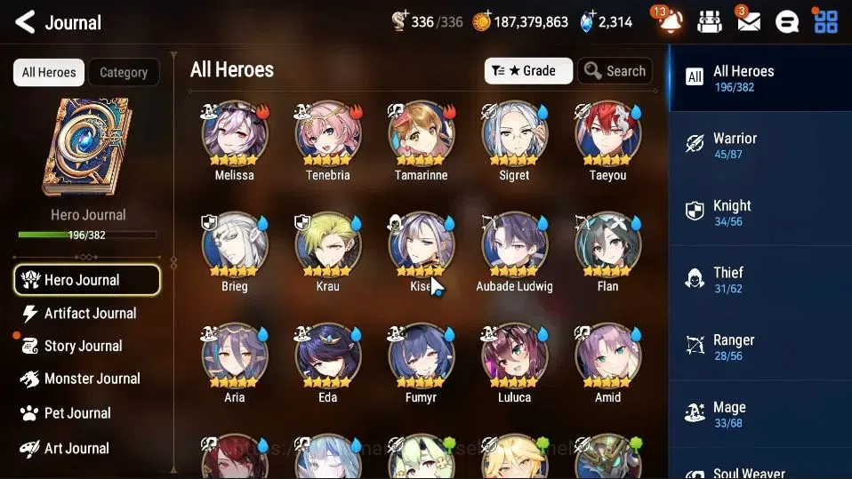 Epic Seven Accounts GLOBAL UnVerif|New Era|16 ML(Salome,LC Bellona,AB image 9
