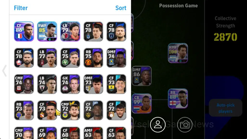 eFootball Accounts Android|Showtime Kylian Mbappe,Lionel Messi,Lamine image 2