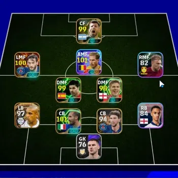 eFootball Accounts Legends & Iconic Players Android|Big Time K Kvaratskhella,Roberto Carlos|Giorgio Chiellini,Xabi