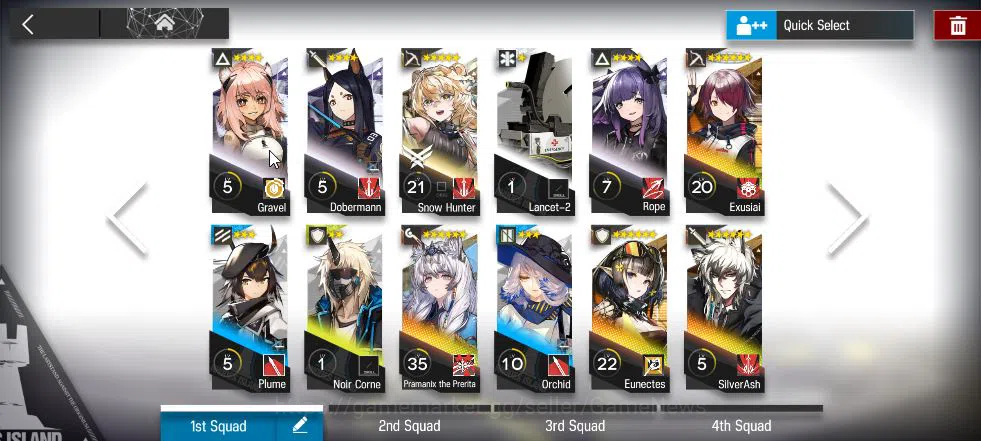 Arknights Accounts Lv 5 | 52 OP+2 Skin | 5 Char *6 |Parmanix The Prer image 6