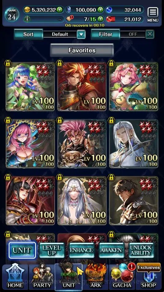 Last Cloudia Accounts GLOBAL|Rank 24|100K DM|BraveFrontier(G Tilith,FG V image 1