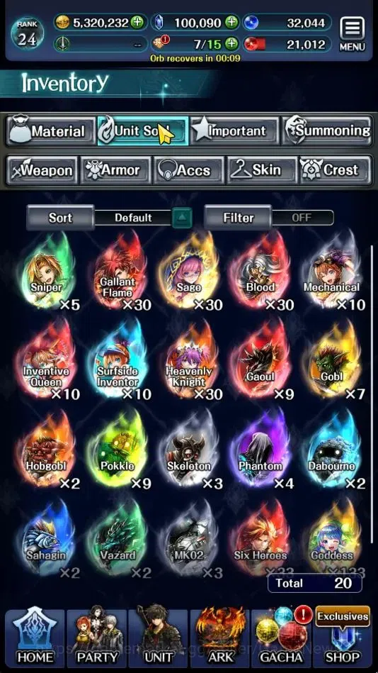 Last Cloudia Accounts GLOBAL|Rank 24|100K DM|BraveFrontier(G Tilith,FG V image 11