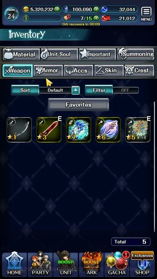 Last Cloudia Accounts GLOBAL|Rank 24|100K DM|BraveFrontier(G Tilith,FG V image 13