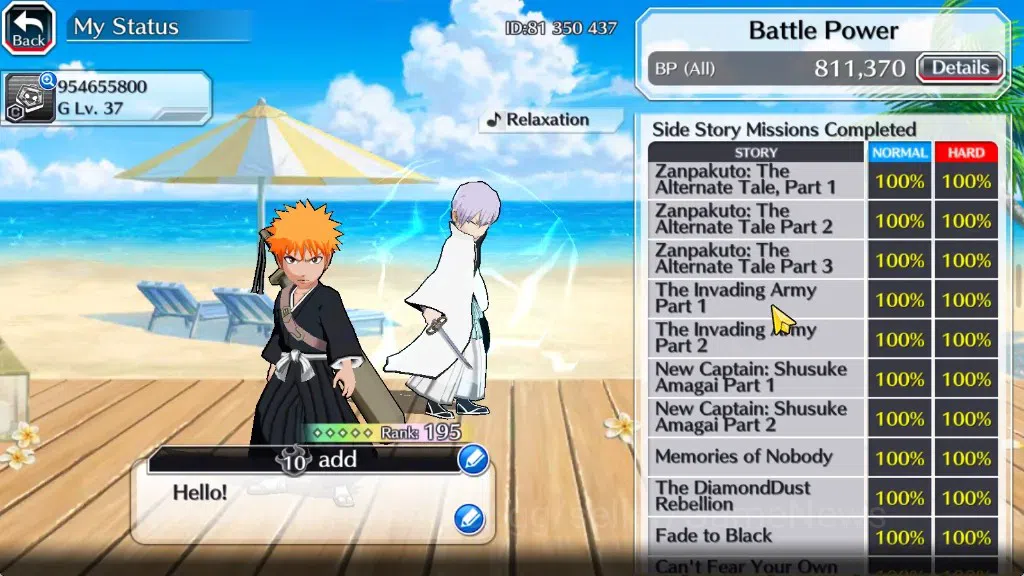 Bleach: Brave Souls Accounts High-End [GLOBAL]|58K Orb|DreamTeam Ichigo,TYBW26 Riruka,2 Renewed Ichigo,TYBW25 6