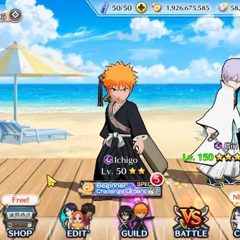 Bleach: Brave Souls Accounts High-End [GLOBAL]|58K Orb|DreamTeam Ichigo,TYBW26 Riruka,2 Renewed Ichigo,TYBW25