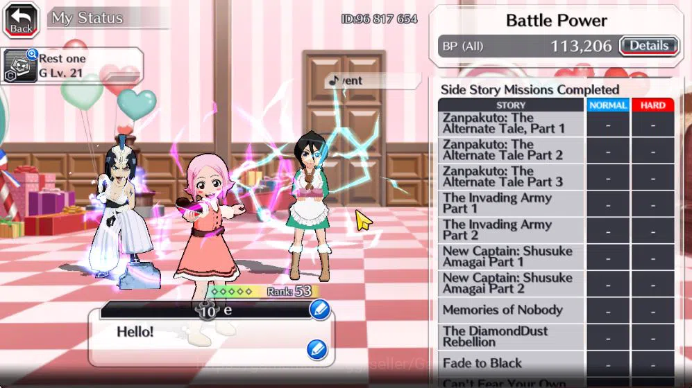 Bleach: Brave Souls Accounts Starter [GLOBAL]6k Orbs+Fresh All Story|Valentine2026(Yachiru,Rukia),TYBW25(Apache,Mila 5