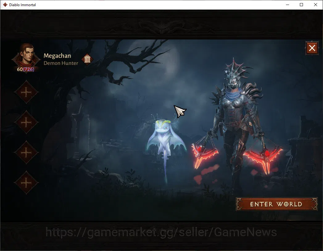 Diablo Immortal Accounts SEA-Sescheron|CS ON|Lv60(726)|Necromancer|CR 39k|R image 1