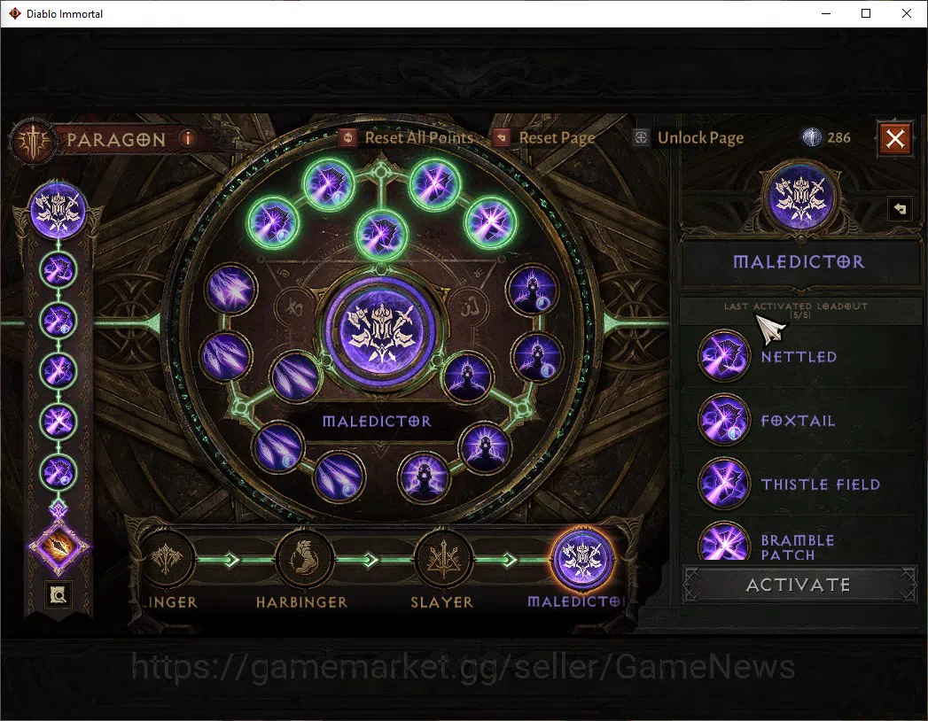 Diablo Immortal Accounts SEA-Sescheron|CS ON|Lv60(726)|Necromancer|CR 39k|R image 11