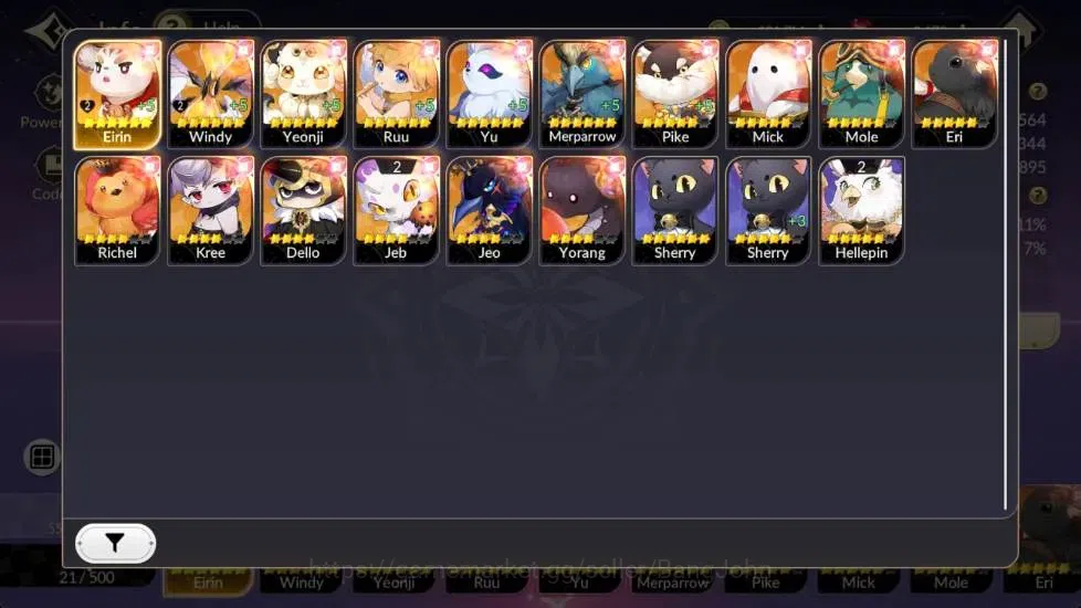 Seven Knights Re:Birth Accounts Global | 5 EX7 Fai,Juri,Rosie,Melia,Gelidus |27TC6 image 14