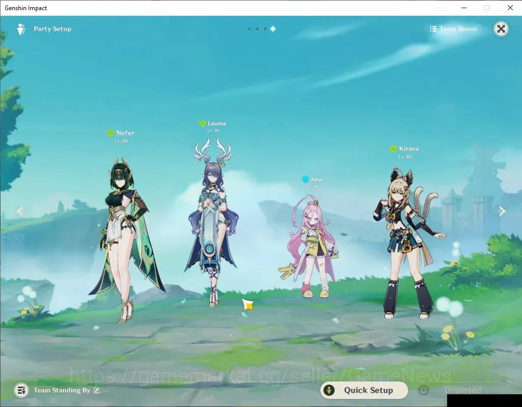Genshin Impact Accounts ASIA|AR50|PreTeam Lunar [NeferC2,LaumaC1]+Sign|3 L image 3