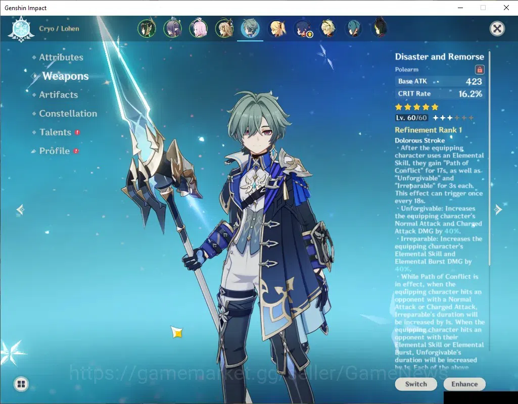 Genshin Impact Accounts ASIA|AR50|PreTeam Lunar [NeferC2,LaumaC1]+Sign|3 L image 4