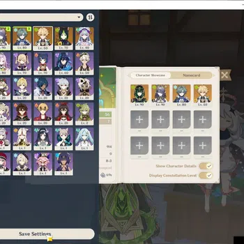 Genshin Impact Accounts Others ASIA|AR50|PreTeam Lunar [NeferC2,LaumaC1]+Sign|3 Limited+ 6(*5Weapon)|Lohen+Sign|Mc Male|Take