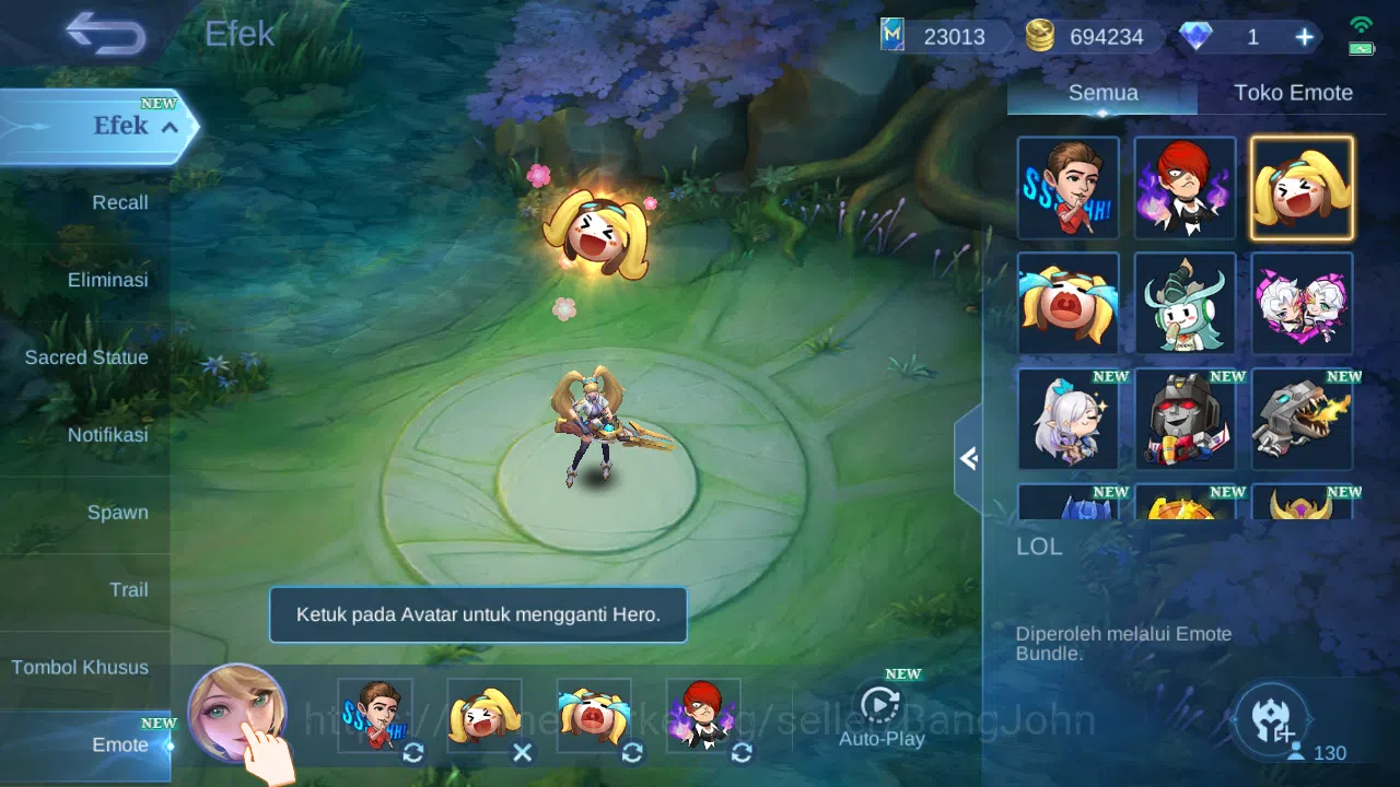 Mobile Legends: Bang Bang Accounts GLOBAL Hero 130 Skin 174 | KOF Karina | CC Nata |  image 4