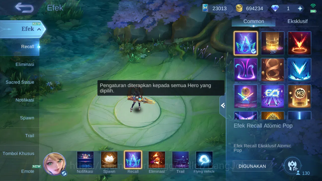 Mobile Legends: Bang Bang Accounts GLOBAL Hero 130 Skin 174 | KOF Karina | CC Nata |  image 5