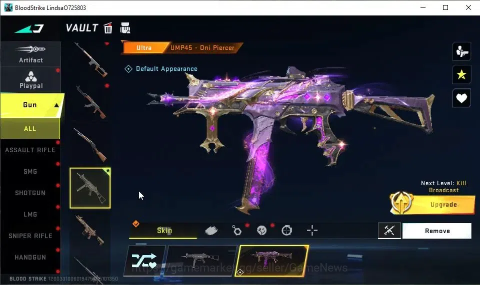 Blood Strike Accounts ASIA|Starter|Collab 7DS[M700,AK47]|2 ULTRA[UMP45-O image 4