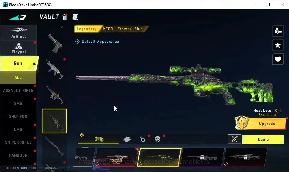 Blood Strike Accounts ASIA|Starter|Collab 7DS[M700,AK47]|2 ULTRA[UMP45-O image 9