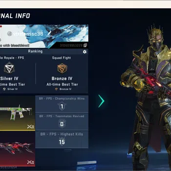 Blood Strike Accounts Others ASIA | Eternal SCAR-Dominator Lv.1|AOT M4A1-Battle of Faith|2 Ultra Striker | Check SS BS2796B