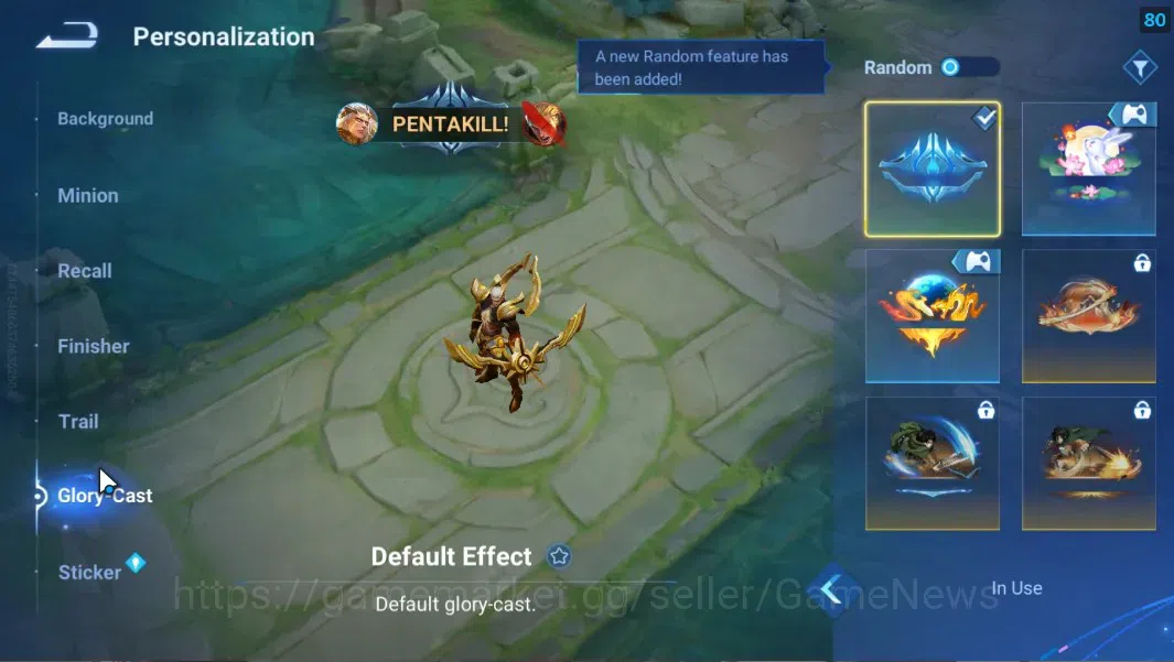 Honor of Kings Accounts Hero 35 Skin 22|Accaount with Legend Skin(De Renji image 10