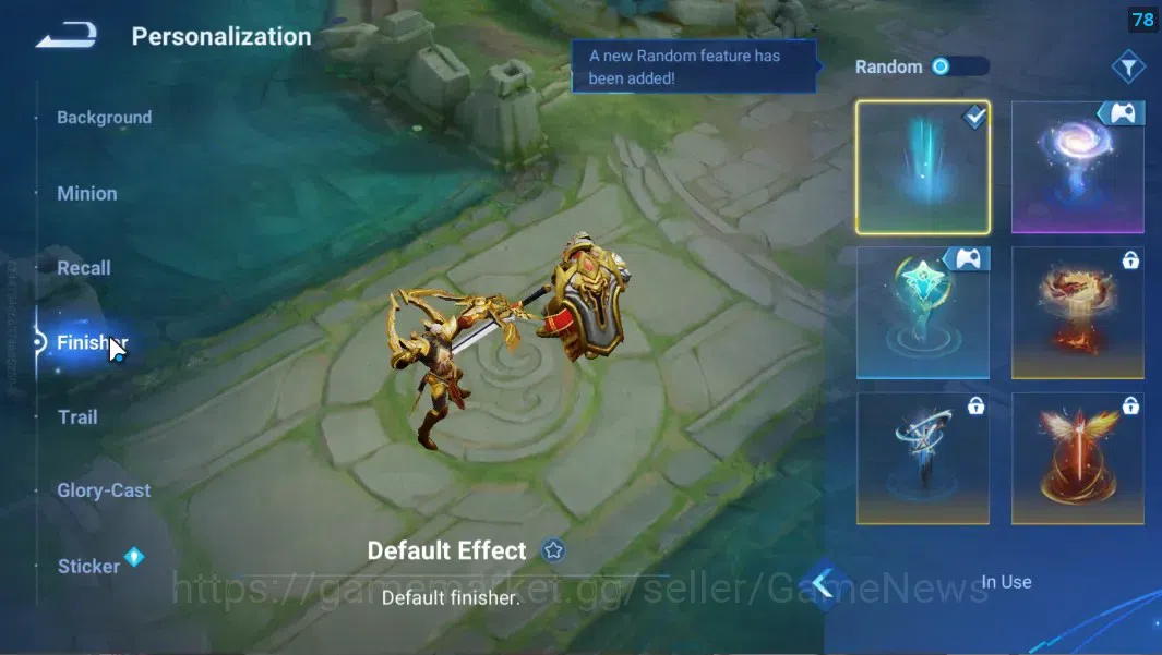 Honor of Kings Accounts Hero 35 Skin 22|Accaount with Legend Skin(De Renji image 8